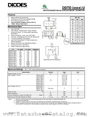 DDTD113EU-7-F datasheet pdf Diodes