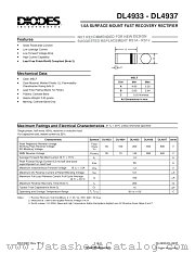 DL4934-13-F datasheet pdf Diodes