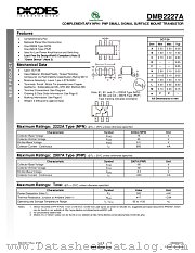 DMB2227A-7 datasheet pdf Diodes
