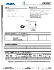 DMF05LCFLP datasheet pdf Diodes
