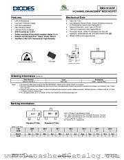 DMG1012UW-7 datasheet pdf Diodes
