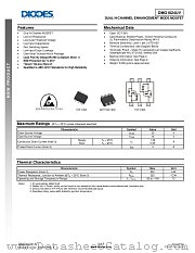 DMG1024UV datasheet pdf Diodes