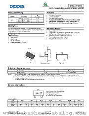 DMG3401LSN-7 datasheet pdf Diodes