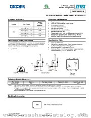 DMN2300UFL4-7 datasheet pdf Diodes