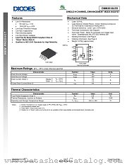 DMN3010LSS-13 datasheet pdf Diodes