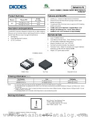DMN4010LFG-7 datasheet pdf Diodes