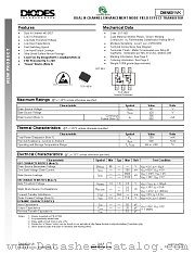 DMN601VK-7 datasheet pdf Diodes