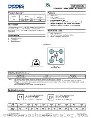 DMP1096UCB4-7 datasheet pdf Diodes