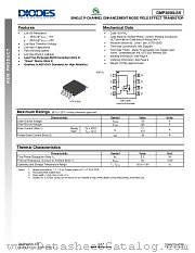 DMP3056LSS datasheet pdf Diodes