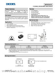 DMP58D0LFB-7B datasheet pdf Diodes