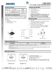 DMP6110SSS datasheet pdf Diodes