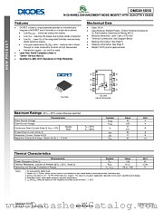 DMS3015SSS datasheet pdf Diodes