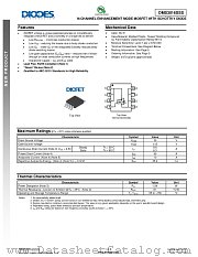 DMS3016SSS-13 datasheet pdf Diodes