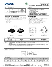 DMT5015LFDF-7 datasheet pdf Diodes