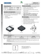 DMT8012LFG-7 datasheet pdf Diodes