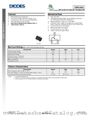 DSS4160U datasheet pdf Diodes
