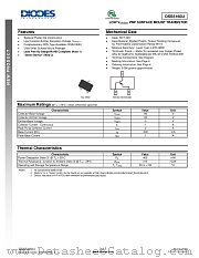 DSS5160U-7 datasheet pdf Diodes