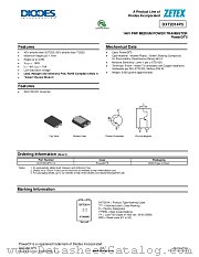 DXT2014P5 datasheet pdf Diodes