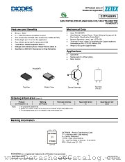 DXTP560BP5 datasheet pdf Diodes