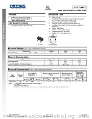 DZL6V8AXV3-7 datasheet pdf Diodes