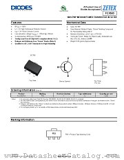 FCX593 datasheet pdf Diodes