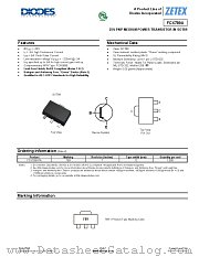 FCX789A datasheet pdf Diodes