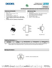 FZT1053A datasheet pdf Diodes