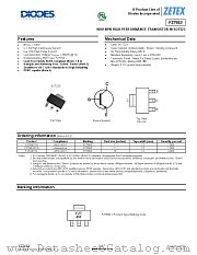 FZT653 datasheet pdf Diodes