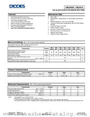 GBJ2510-F datasheet pdf Diodes