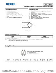 HD06-T datasheet pdf Diodes