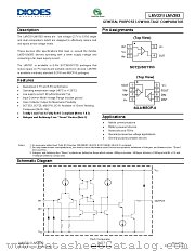 LMV393M8-13 datasheet pdf Diodes