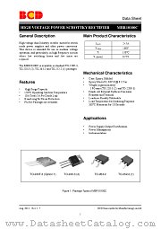 MBR10100CS2TR-E1 datasheet pdf Diodes