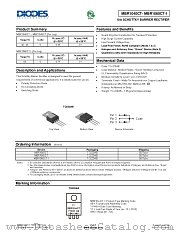 MBR1060CT-I datasheet pdf Diodes