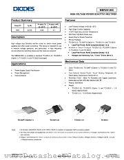 MBR20100CS2TR-E1 datasheet pdf Diodes