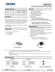 MBR20150SC datasheet pdf Diodes