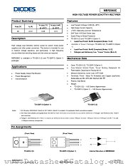 MBR2060C datasheet pdf Diodes