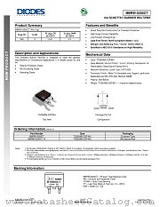 MBRB10200CT datasheet pdf Diodes