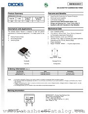 MBRB20200CT datasheet pdf Diodes