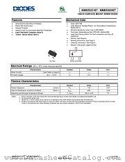 MMBZ5258BT-7-F datasheet pdf Diodes