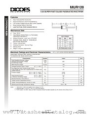 MUR120-T datasheet pdf Diodes