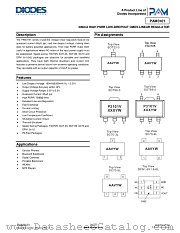 PAM3101HCA250 datasheet pdf Diodes
