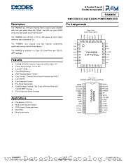 PAM8006 datasheet pdf Diodes