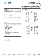 PAM8007NHR datasheet pdf Diodes