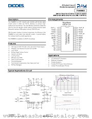 PAM8803 datasheet pdf Diodes