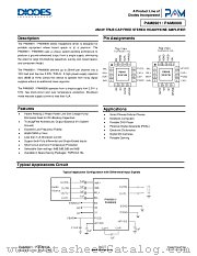 PAM8901 datasheet pdf Diodes