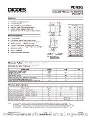 PDR3G-13 datasheet pdf Diodes