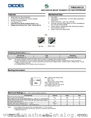 PSMAJ400A-13 datasheet pdf Diodes
