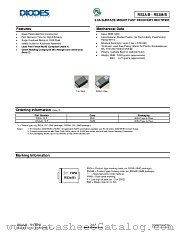 RS3M-13-F datasheet pdf Diodes
