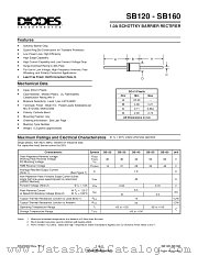 SB120-T datasheet pdf Diodes