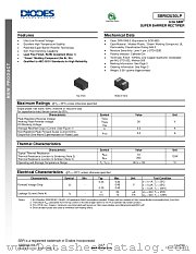 SBR02U30LP-7 datasheet pdf Diodes